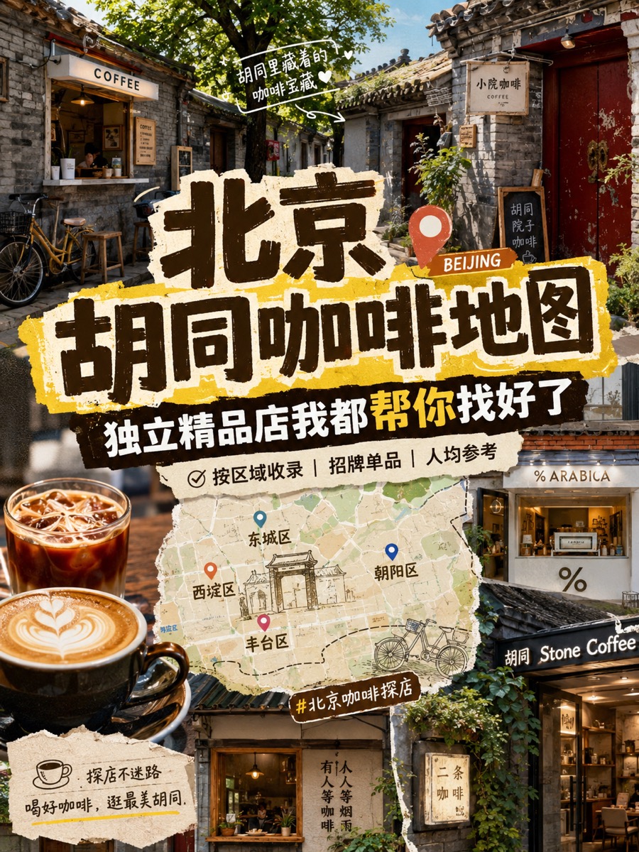 北京胡同咖啡攻略封面